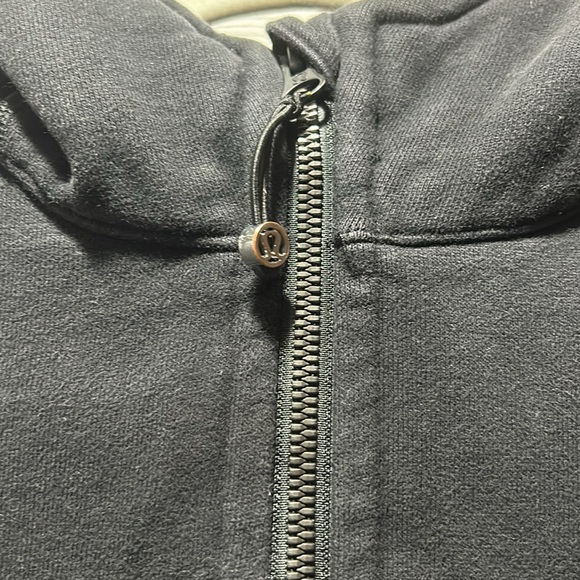 RARE Lululemon Peplum Scuba Hoodie Special Edition Size 6 Black - Picture 9 of 16